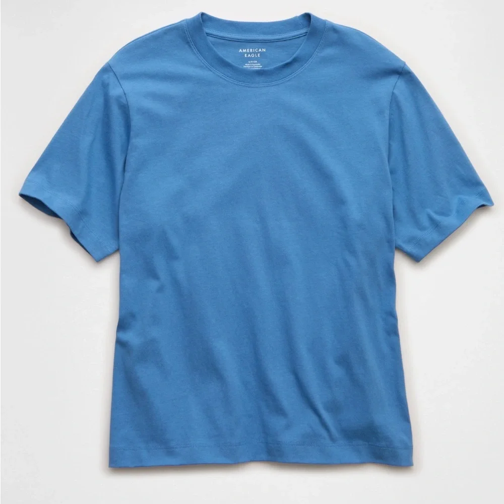 NWOT Bundle of Three (3) AE Luxe Relaxed Fit Tees, XL - Picture 8 of 11